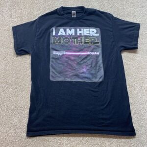 I Am Her Mother Star Wars ROMAN T-Shirt Mens M Funny Novelty Black Graphic‎